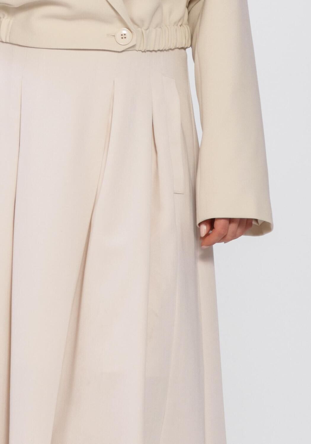 Beige CO'COUTURE Maxirok TENGACC PLEAT SKIRT - large