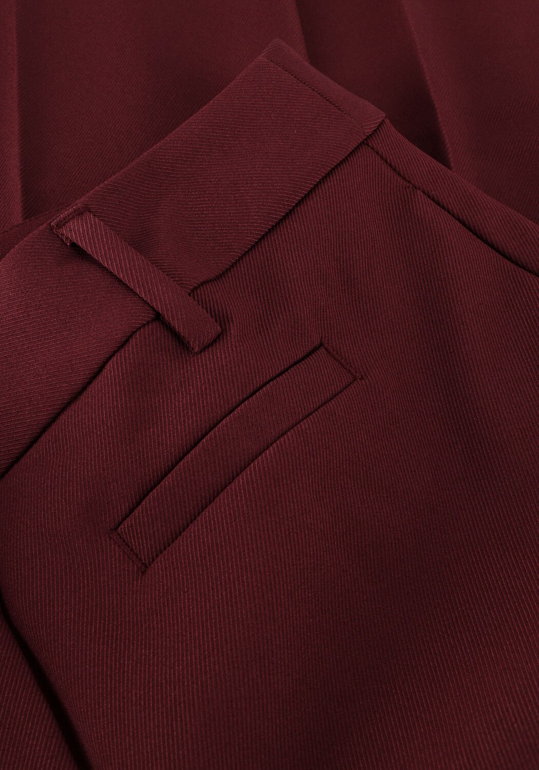 Bordeaux HAUTE L'AMITI&Eacute; Pantalon PREMIERE PLAIN TALL PANT - large