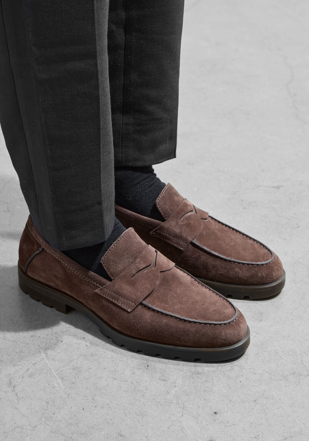 Bruine SANTONI Loafers SUE PENNY LOAFER GZ - medium