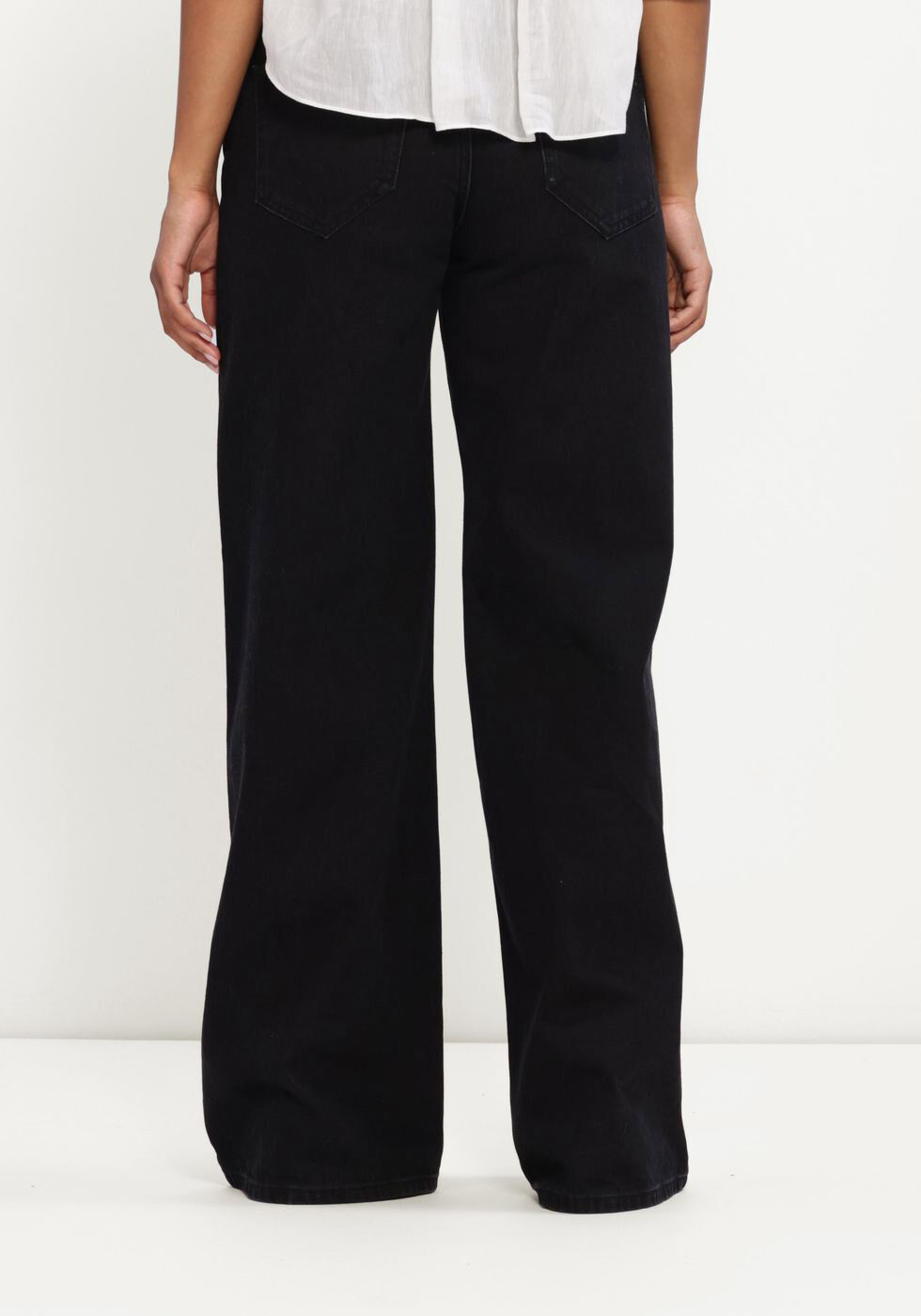 Zwarte ISABEL MARANT Wijde broek LEMONY PANTS - large
