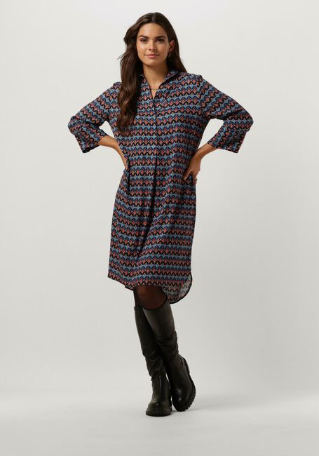 Blauwe DEA KUDIBAL Mini jurk KAMILLE EV - large