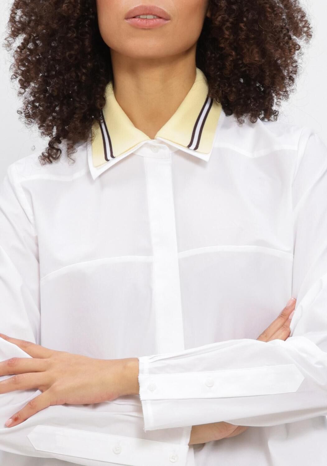 Witte DOROTHEE SCHUMACHER Blouses POPLIN POWER BLOUSE - large