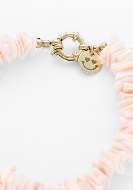 Roze BONNIE STUDIOS Armbanden PINK SHELL BRACELET - large