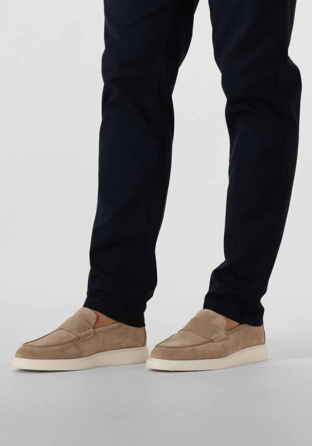 Beige STEFANO LAURAN Loafers 7183 - large