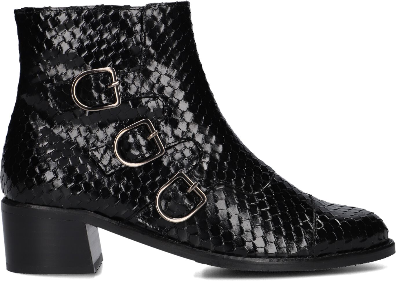 Pertini Enkellaarsjes
Dames 32780, Maat: 37,5, Materiaal: Leer, Kleur: Zwart