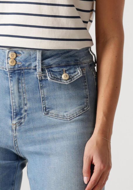 Lichtblauwe MOS MOSH Straight leg jeans MMCOLETTE GRENDEL JEANS - large