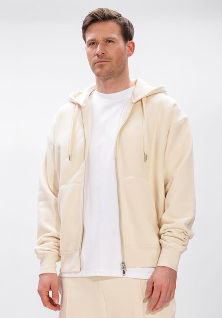 Creme HOPEIUM Sweater LOGO HOODED ZIP - large