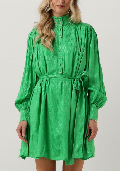 Groene NOTRE-V Mini jurk NV-DANTON PEARL DRESS - large