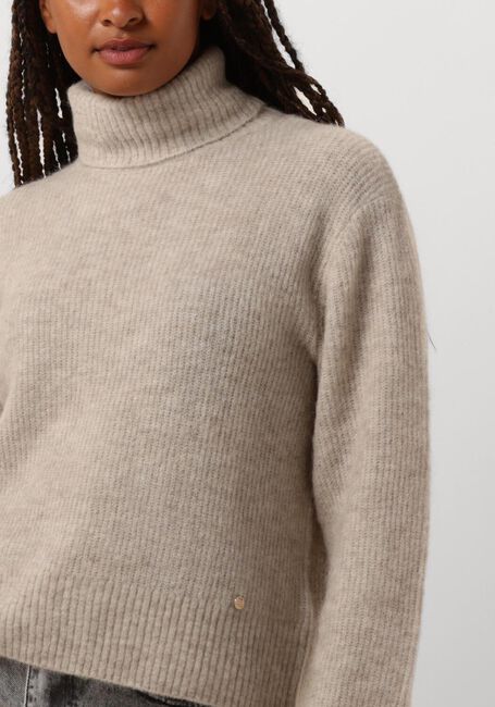 Beige MOS MOSH Coltrui AIDY THORA ROLLNECK KNIT - large