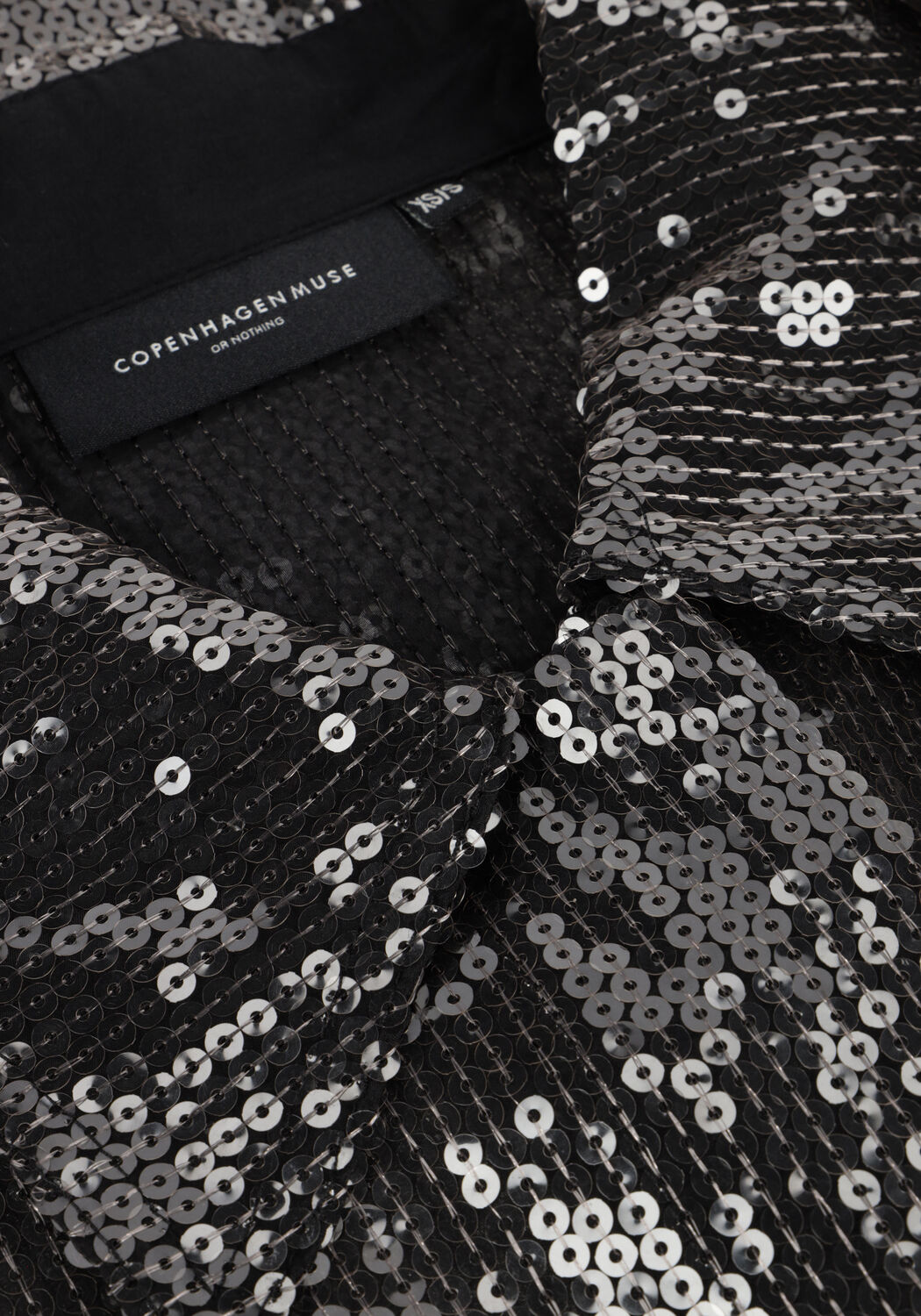 Zilveren COPENHAGEN MUSE Blouses CMTRUCKER-JACKET - large