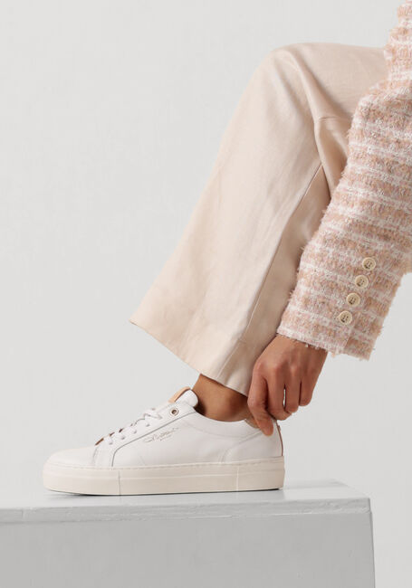 Witte FRED DE LA BRETONIERE Lage sneakers STORM LUCA - large
