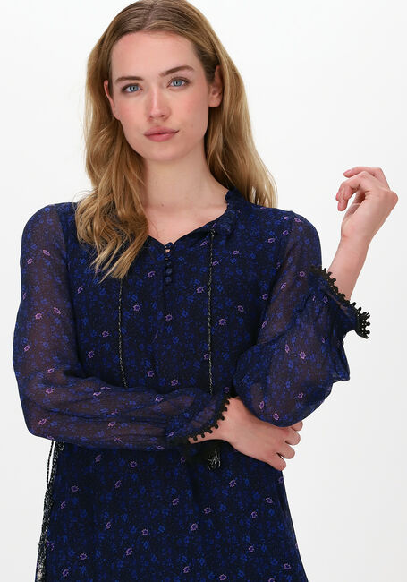 Blauwe MOLIIN Maxi jurk DINA - large
