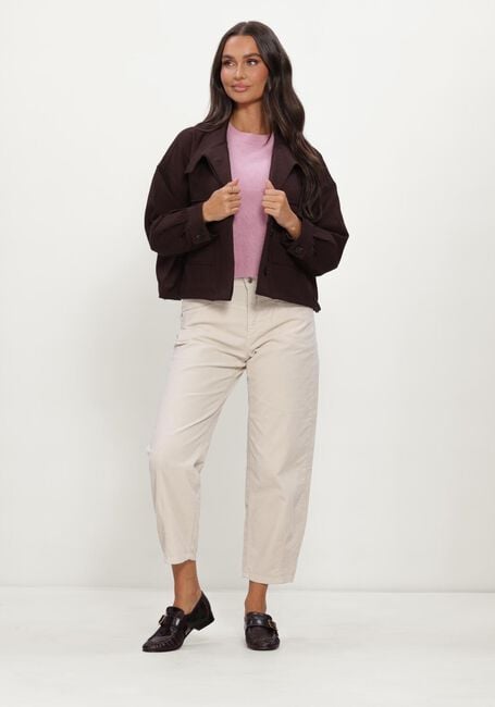 Beige CAMBIO Wijde broek EILIN - large