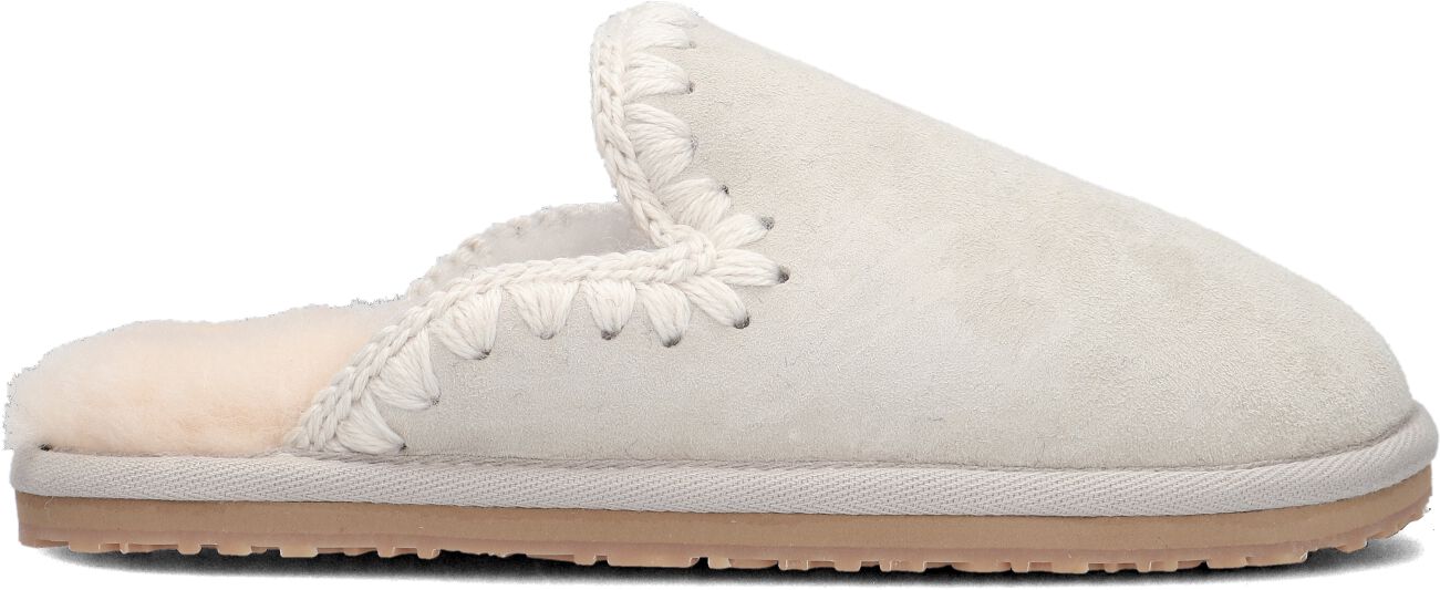 Mou Pantoffels
Dames Slipper Eskimo, Maat: 39, Materiaal: Suède, Kleur: Zilver