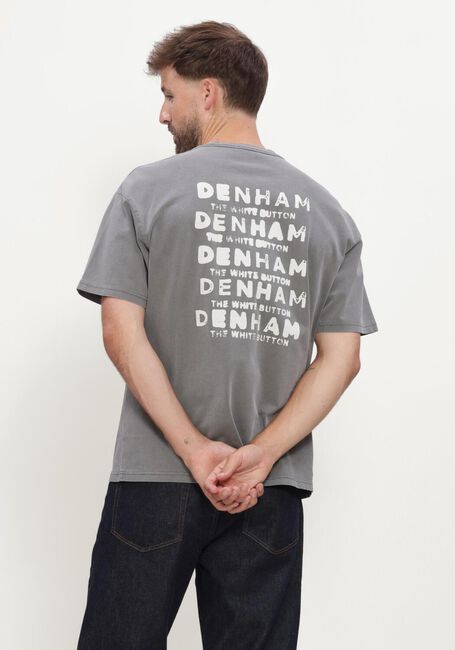 Grijze DENHAM T-shirt STAMP SS TEE - large