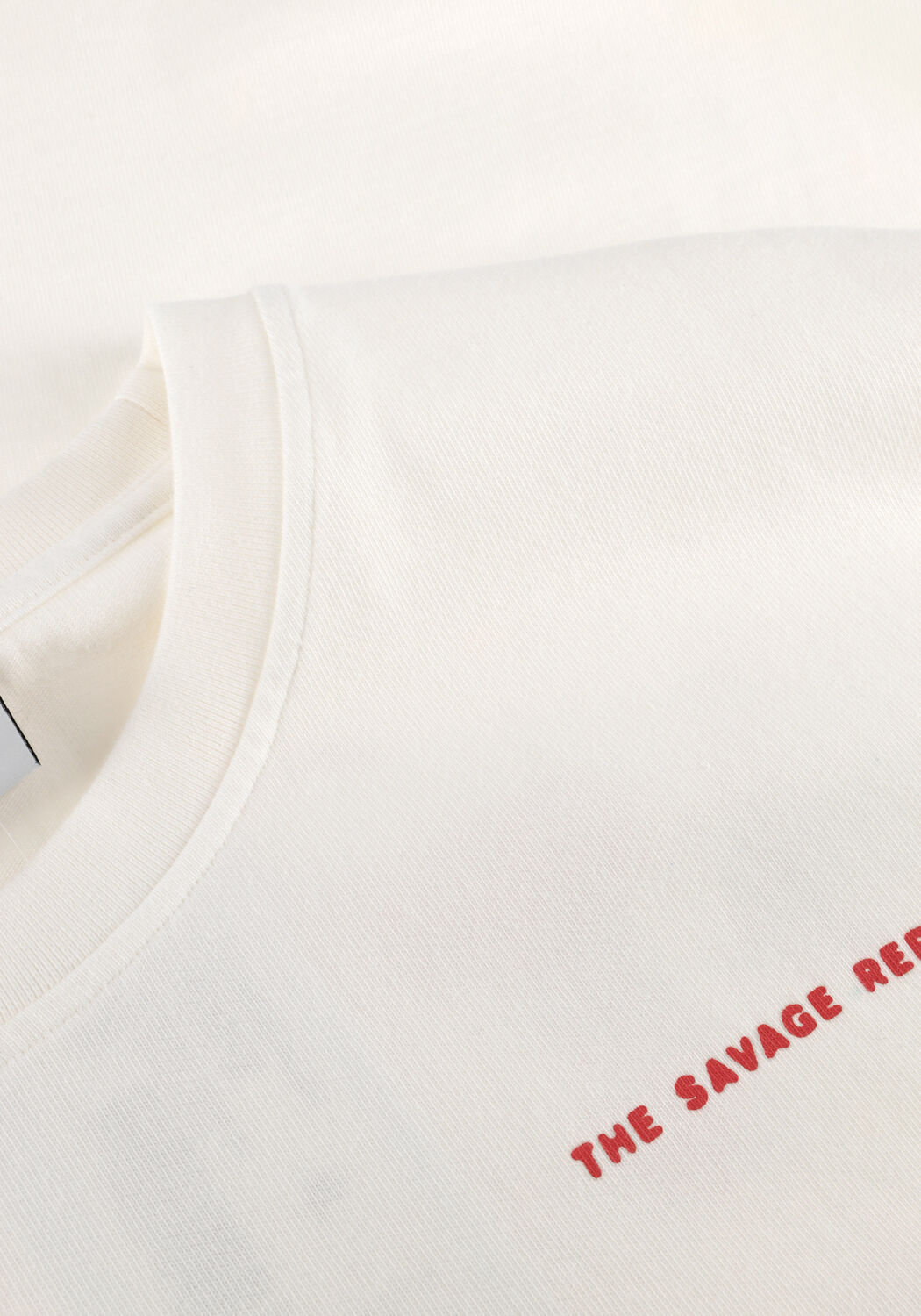 Gebroken wit THE SAVAGE REPORT T-shirt TSR OPTIC - large