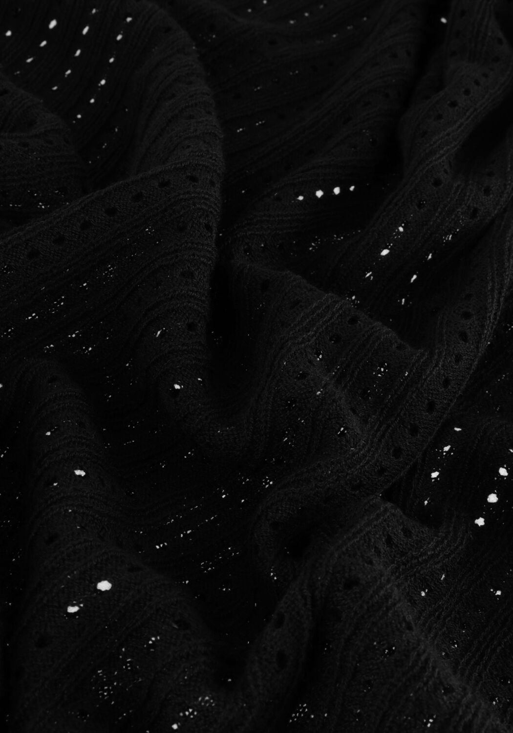 Zwarte SUMMUM Trui BOAT NECK SWEATER EXTRA FINE MERINO WOOL BLEND KNIT - large