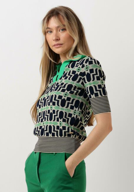 Groene AIME BALANCE T-shirt SELMA POLO - large