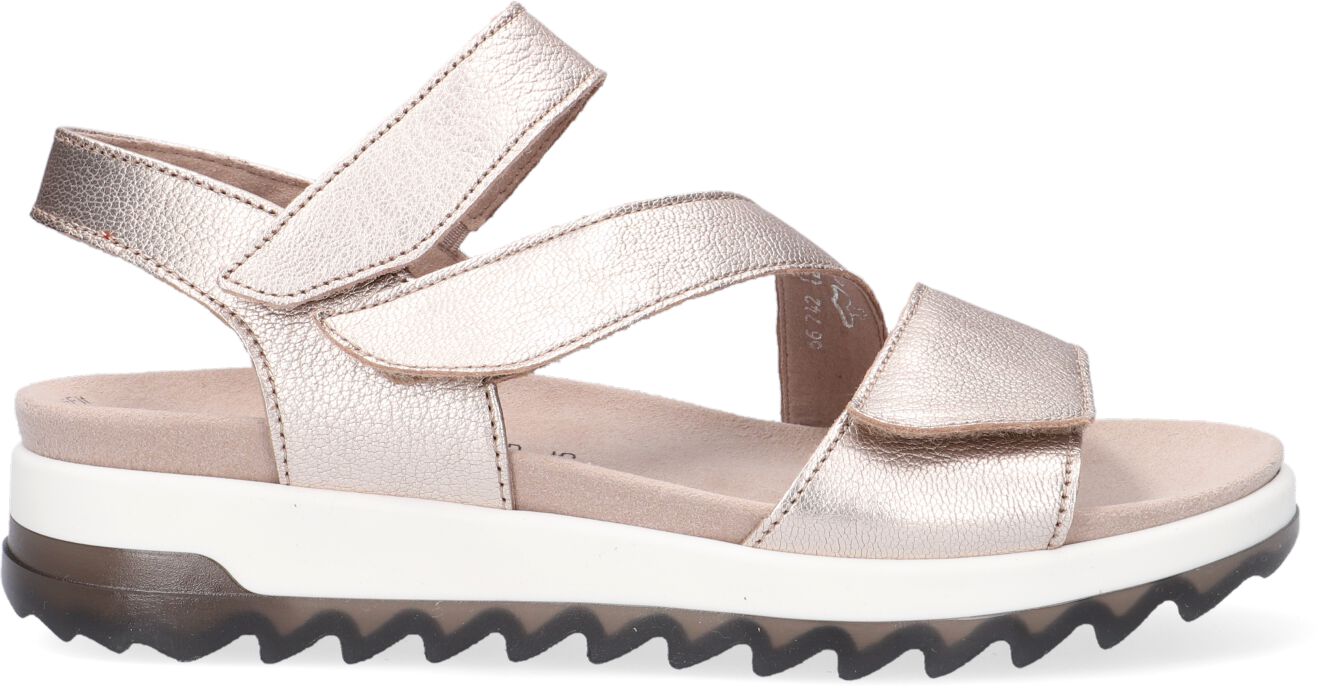 Gabor Sandalen
Dames 742, Maat: 36, Materiaal: Leer, Kleur: Goud