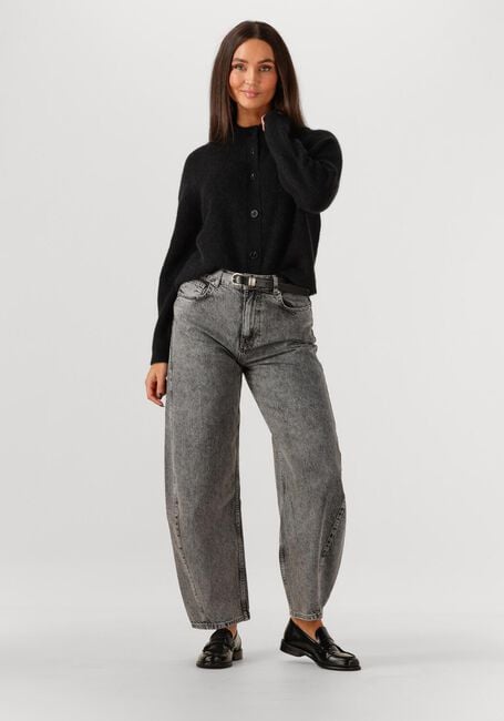 Zwarte SECOND FEMALE Trui GABBY KNIT CARDIGAN - large