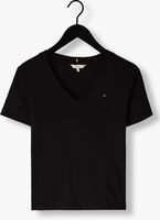 Zwarte TOMMY HILFIGER T-shirt NEW SLIM CODY V-NECK SS - medium