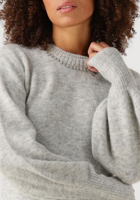 Lichtgrijze COPENHAGEN MUSE Trui CMIBRA-PULLOVER - large