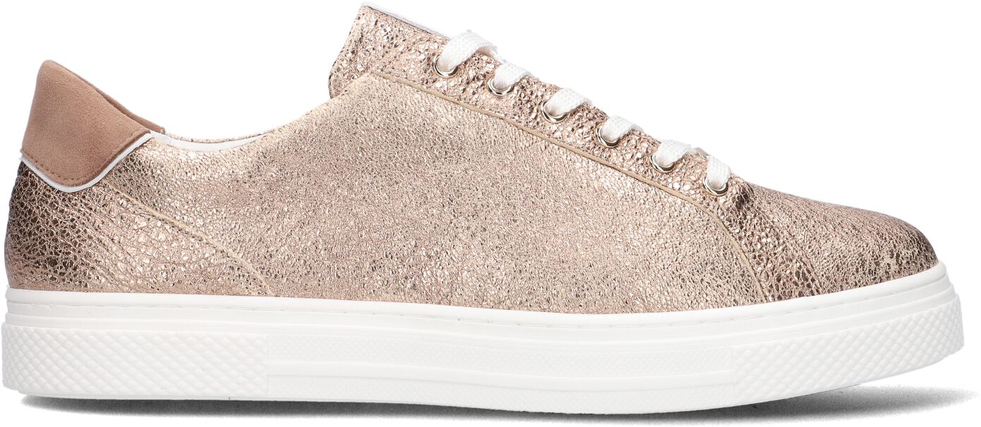 Hassia Lage Sneakers Dames Bari, Maat: 39, Materiaal: Leer, Kleur: Goud