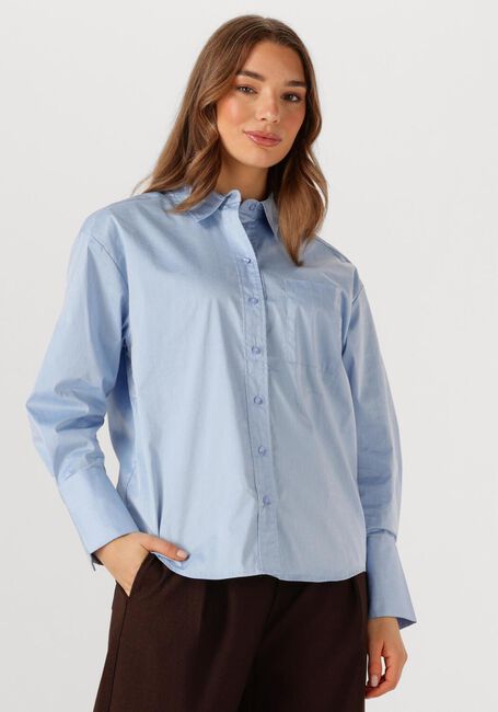 Lichtblauwe CO'COUTURE Blouses POPPY CUFF SHIRT - large