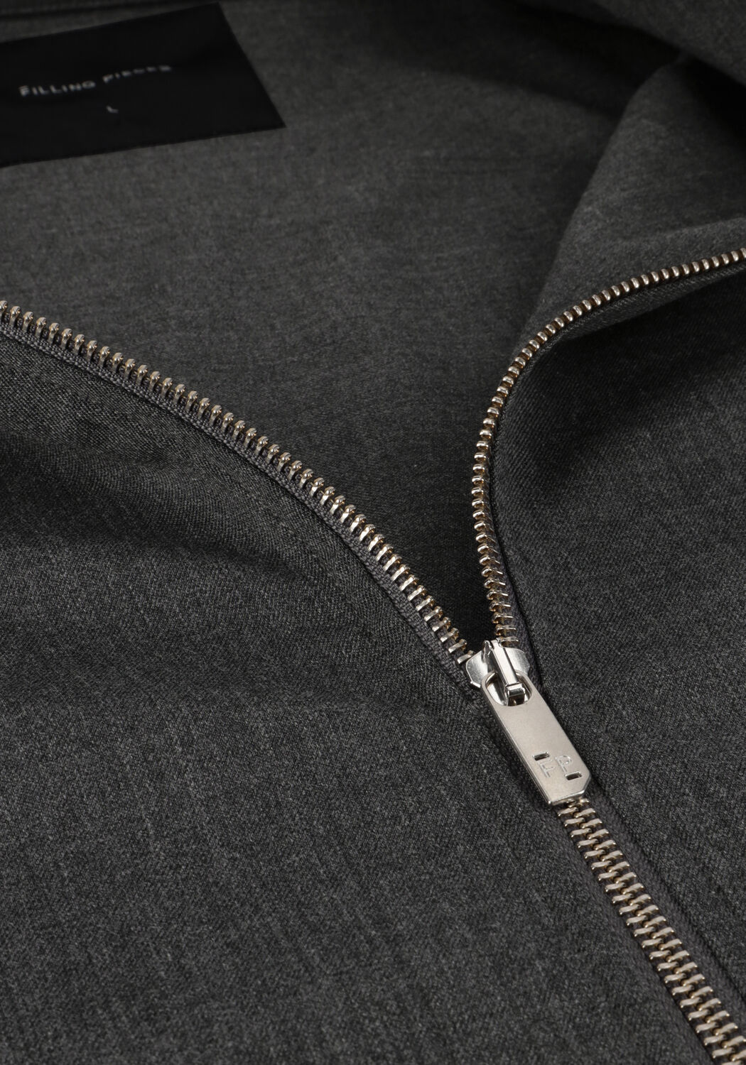 Grijze FILLING PIECES Overshirts COACH JACKET TWILL WOOL - large