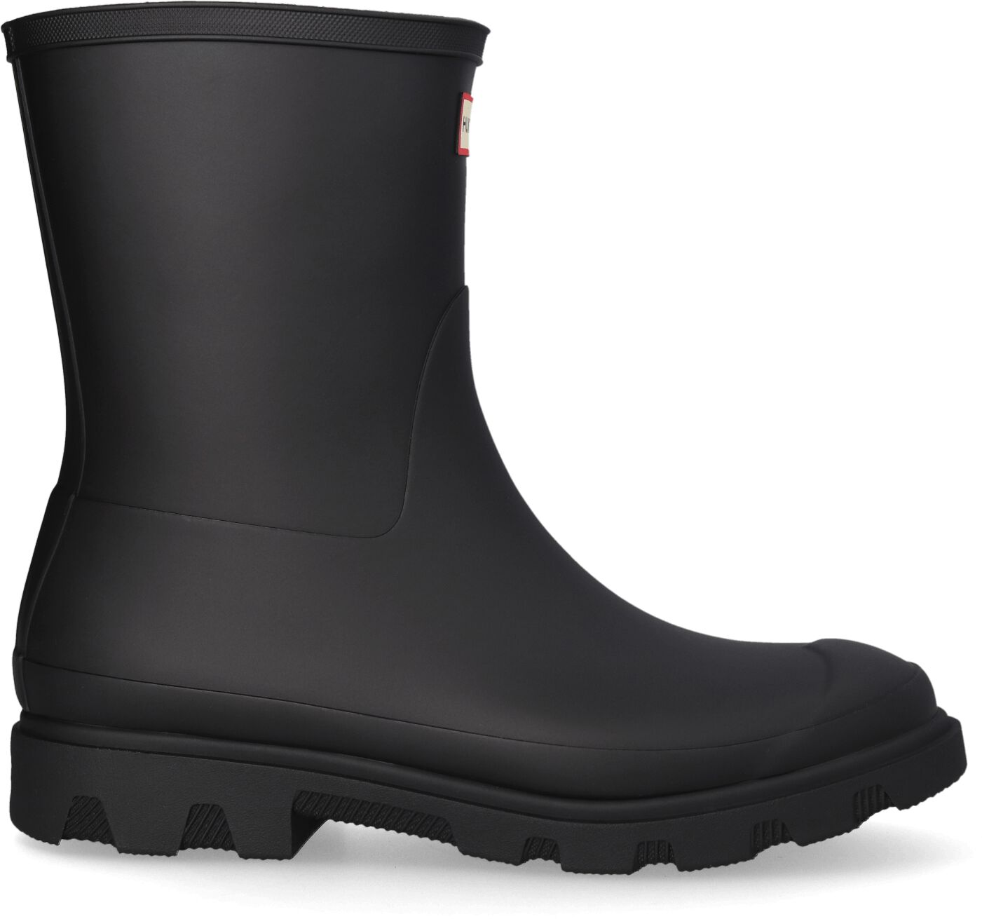 Hunter Regenlaarzen Dames Downpour Short Wellington Boots, Maat: 36, Materiaal: Rubber, Kleur: Zwart afbeelding