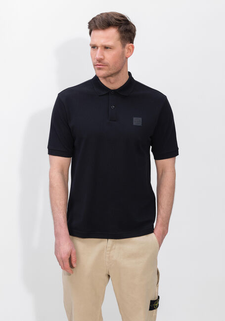 Donkerblauwe STONE ISLAND Polo SS POLO S0F39 - large