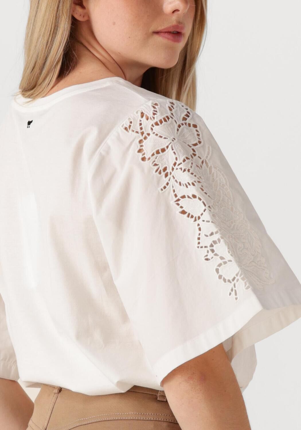 Witte MAX MARA Top ELODIA - large