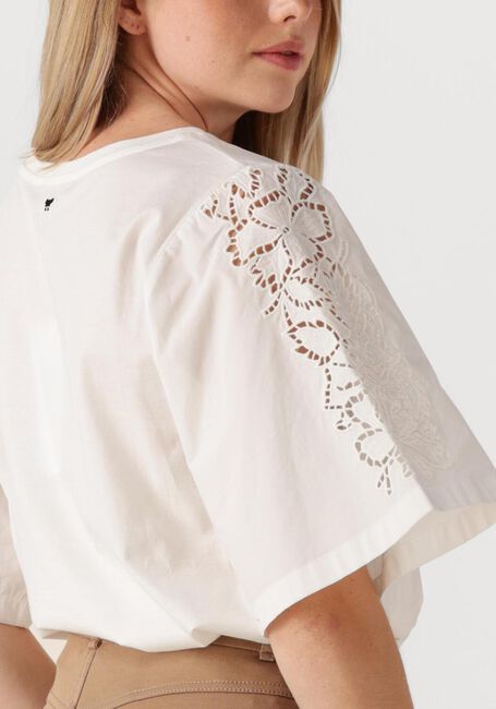 Witte MAX MARA T-shirt ELODIA - large