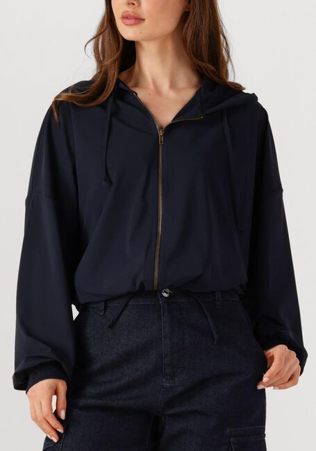 Donkerblauwe PENN & INK Vest HOODIE W25F1739 - large
