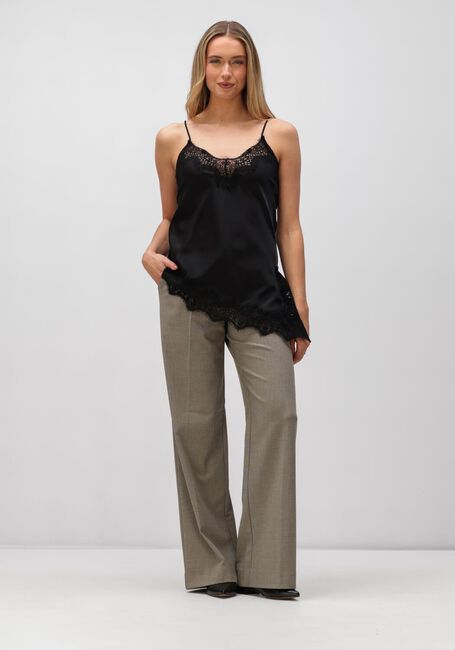 Zwarte HAUTE L'AMITI&Eacute; Top NAOMI ASYM LINGERIE TOP - large