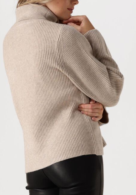 Ecru CO'COUTURE Coltrui ROW RIB ROLLNECK - large