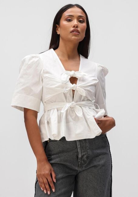 Witte GANNI Blouses W0309 - large