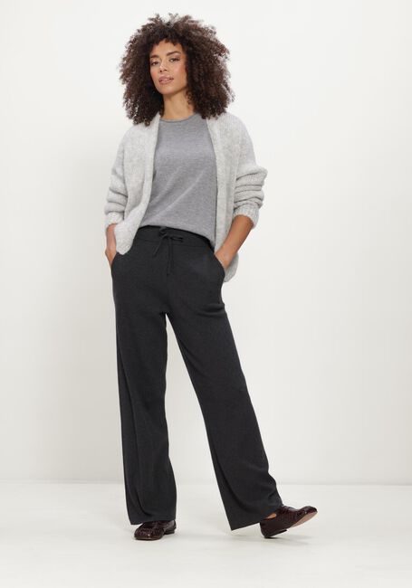 Lichtgrijze KNIT-TED Vest BECKY CARDIGAN - large