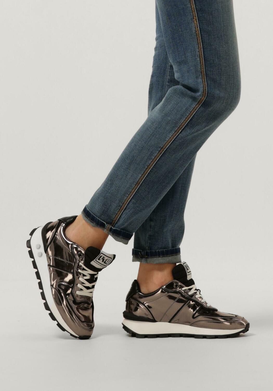 Zilveren FLORIS VAN BOMMEL Lage sneakers SFW-10115 - large