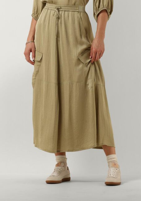 Groene SUMMUM Midirok SKIRT SILKY TOUCH - large