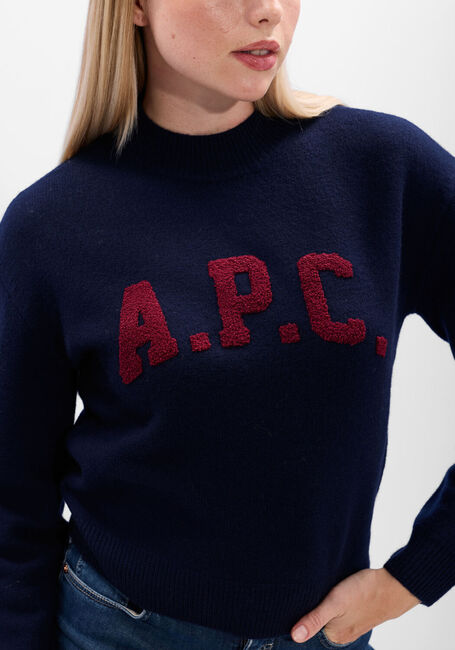 Donkerblauwe APC Trui PULL JADA - large