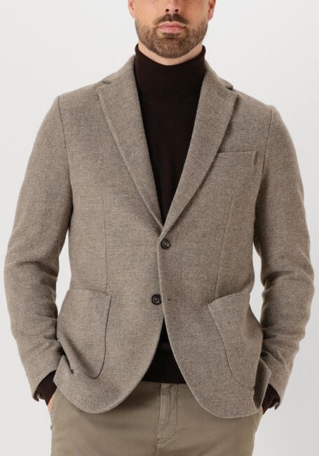 Taupe CIRCOLO Colberts DIAGONAL JACKET - large