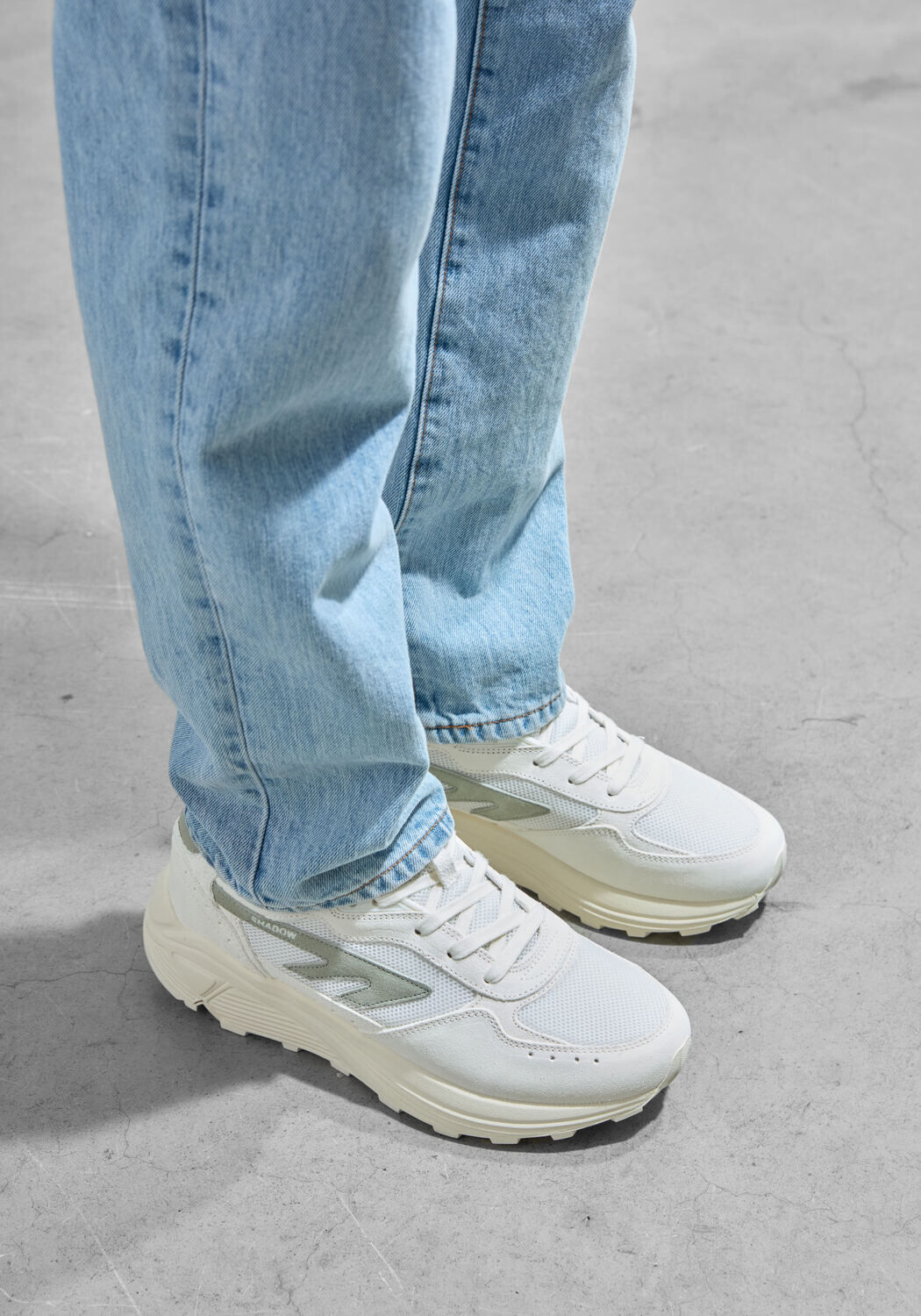 Beige HI-TEC Sneakers HTW SHADOW RGS LED M - large