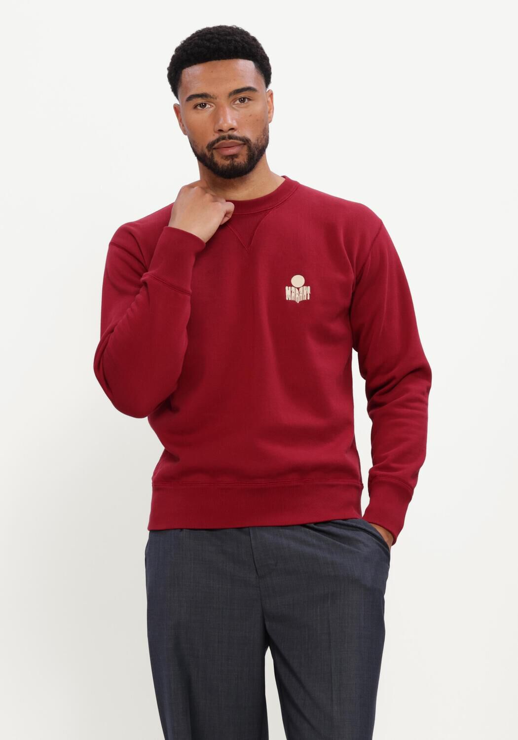Rode ISABEL MARANT Sweater MIKE - large