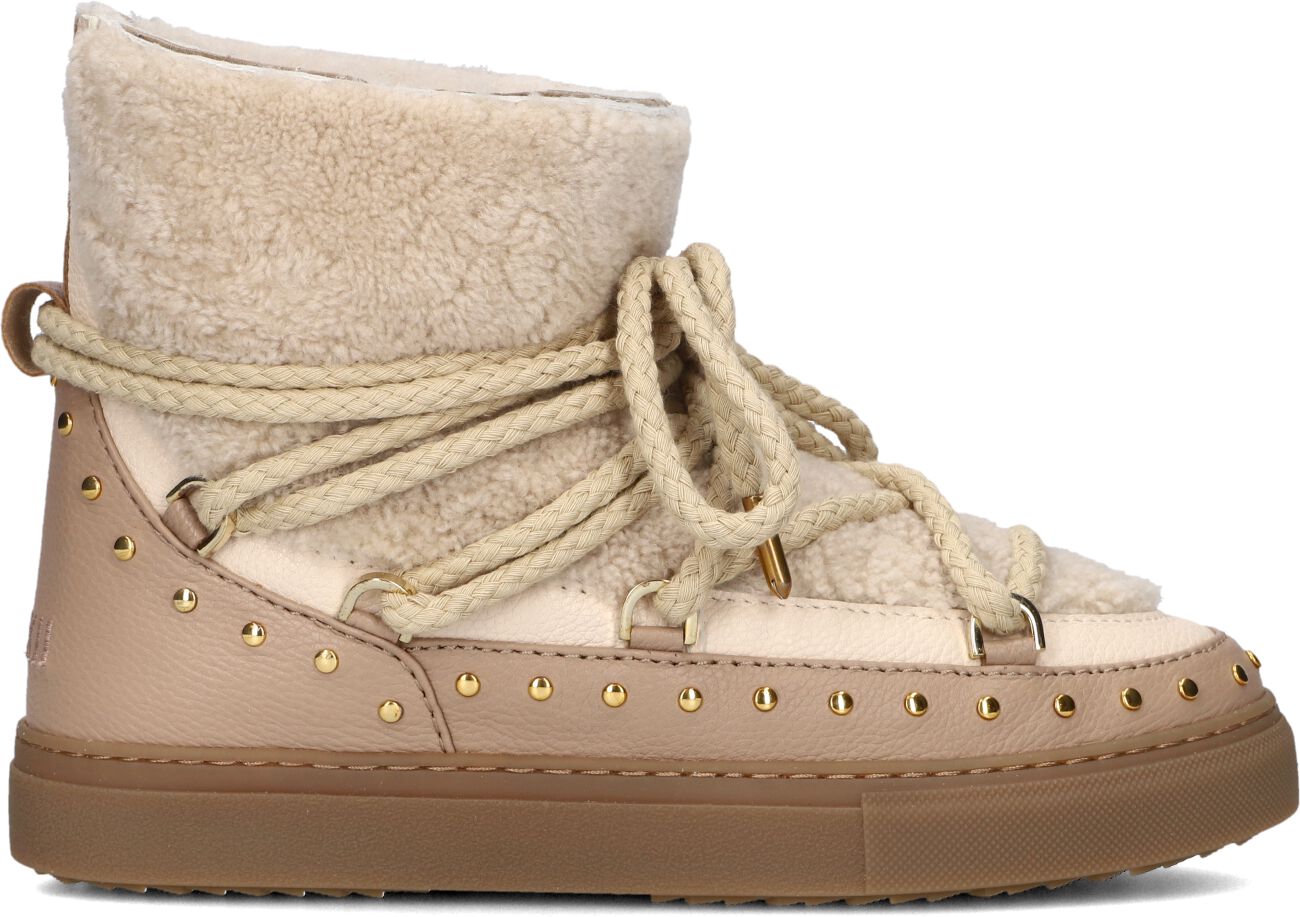 Inuikii Vachtlaarzen Dames Curly Rock, Maat: 36, Materiaal: Leer, Kleur: Beige