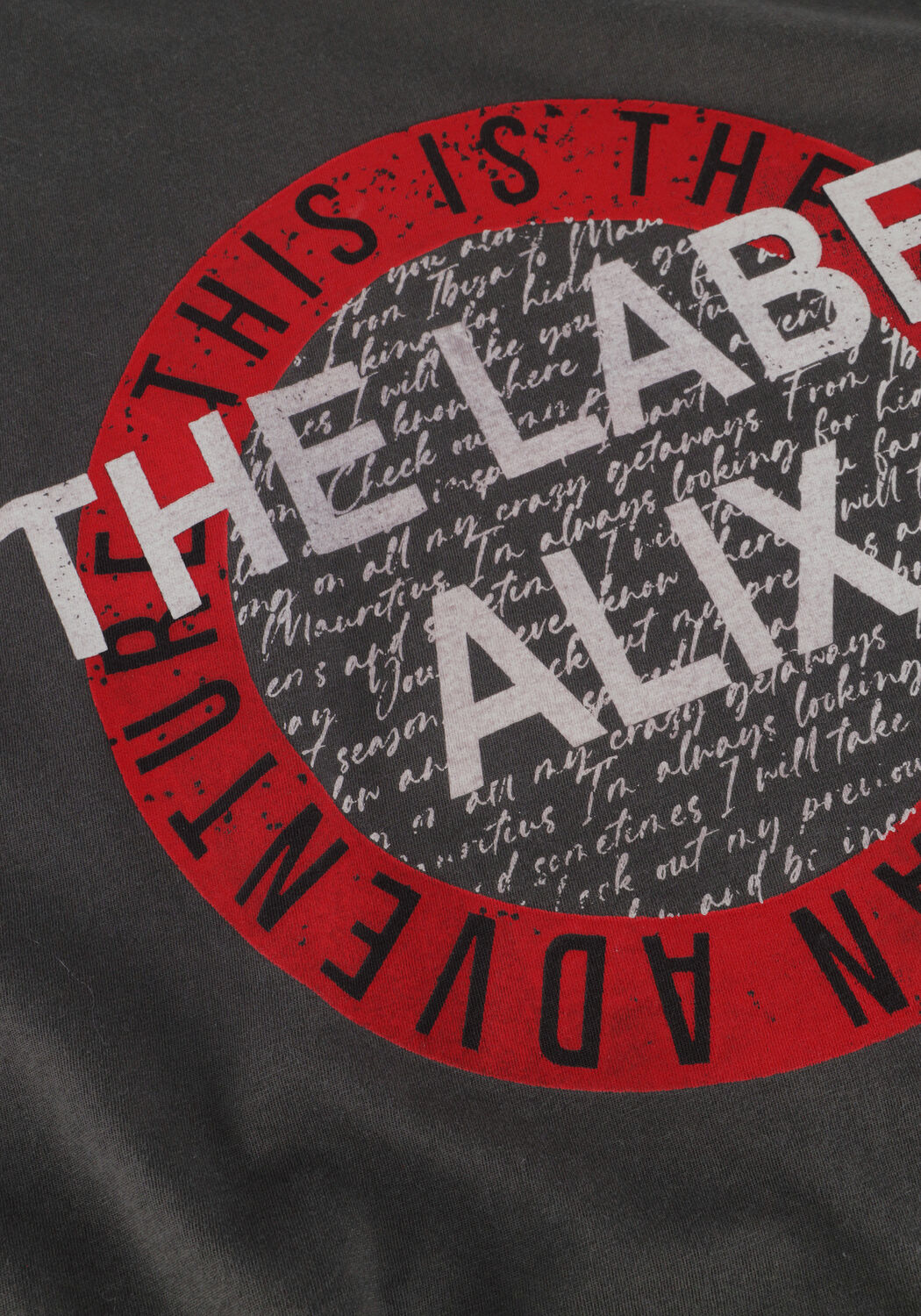 Zwarte ALIX THE LABEL T-shirt LADIES KNITTED ALIX TSHIRT - large