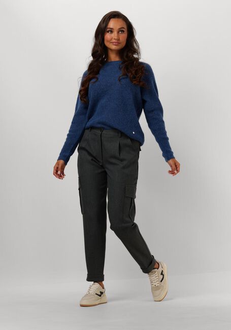 Blauwe MOS MOSH Trui TAMMY THORA KNIT - large