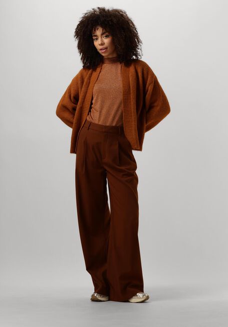 Bruine SUMMUM Top SMOCKED TOP FINE LUREX JERSEY - large