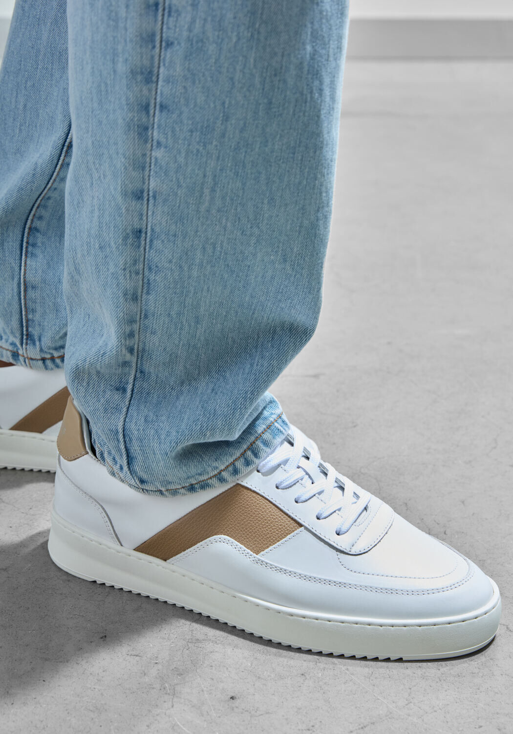 Zwarte FILLING PIECES Lage sneakers MONDO GAME - medium