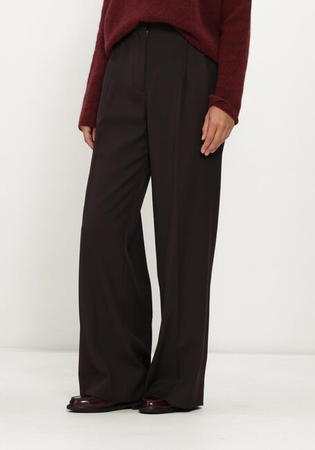 Bruine FILIPPA K Wijde broek DARCEY WOOL TROUSERS - large